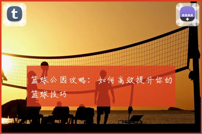 篮球公园攻略:如何高效提升你的篮球技巧